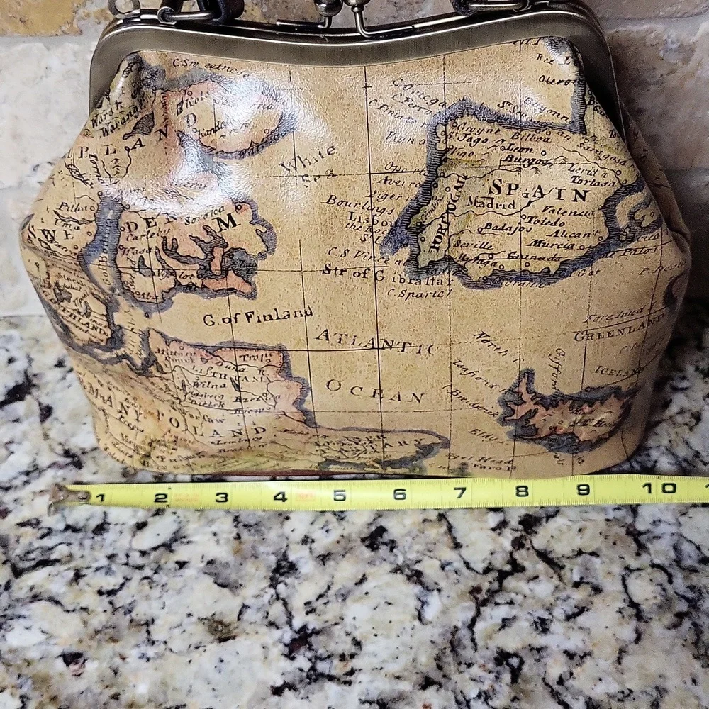 Patricia Nash Laureana European Map Satchel